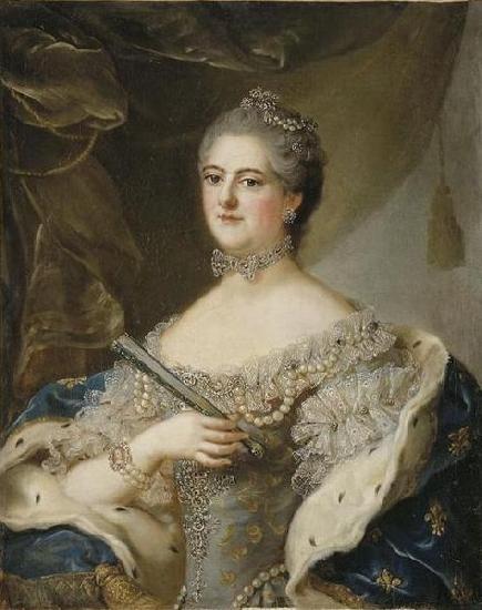 Jean Marc Nattier Mademoiselle de Sens oil painting picture